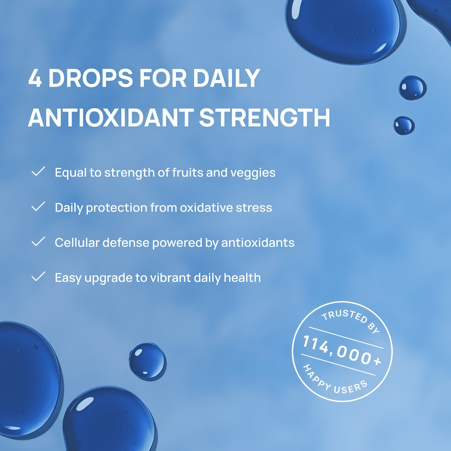 Meraki Blu USP Grade Methylene Blue Solution, 1% Formula, 30 mL | Third-party tested methylene blue solution, high-purity 1% liquid formula in a 30 mL glass dropper bottle.
